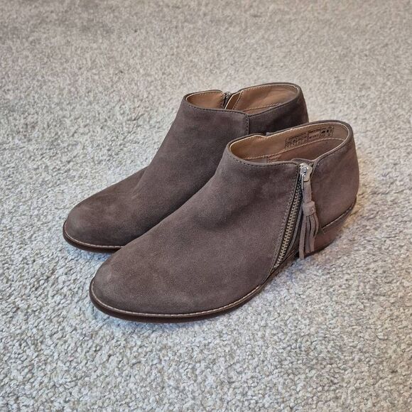 Vionic Women's Ankle Booties Suede Size 6 - Picture 1 of 6